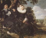 Frans Hals Isaak Abrhamsz Massa and Beatrix van der Lean (mk45) oil on canvas